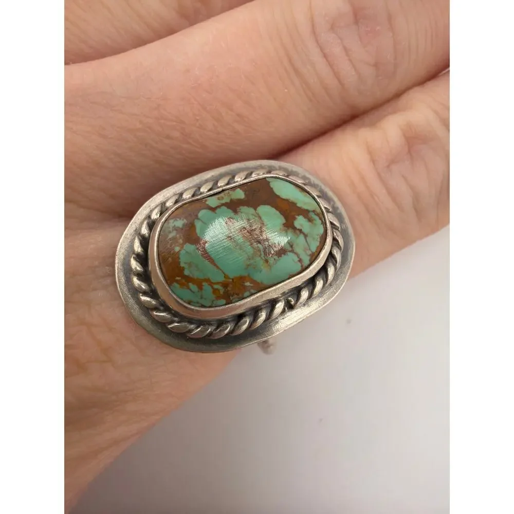Raegan Hough Handmade Sterling Silver Statement Ring Size 8